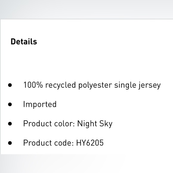 NWT! adidas Blue Version Dress Night Sky Small SOLD OUT in stores - Picture 4 of 15